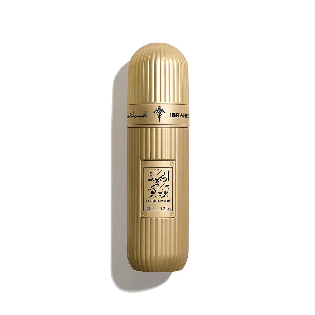 Ibrahim-Al-Qurashi-Arabian-Tobacco-Eau-De-Parfum-7784.jpg Ibrahim Al-Qurashi Arabian Tobacco 100ML – Image 1